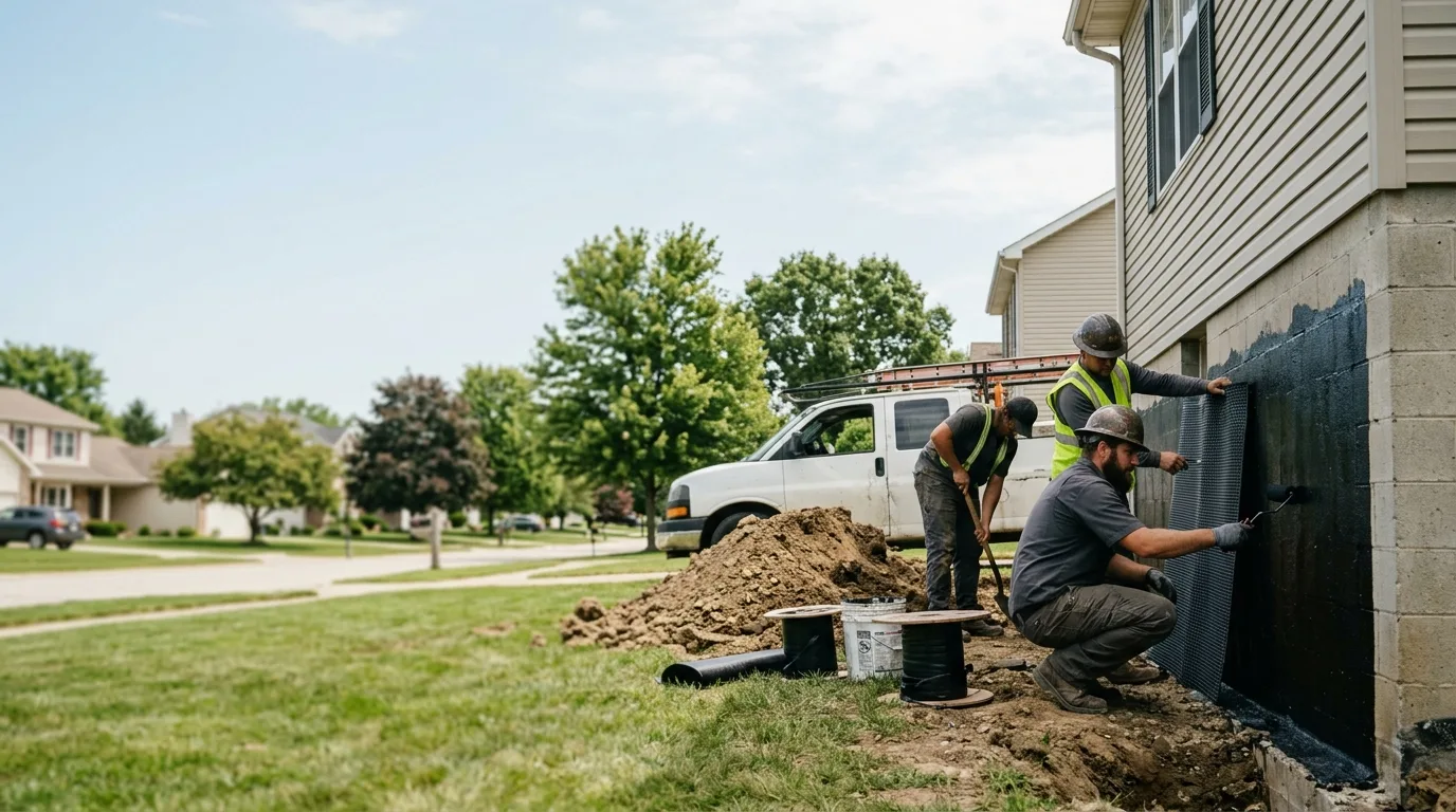 Basement Waterproofing in Powhatan Point, OH near me